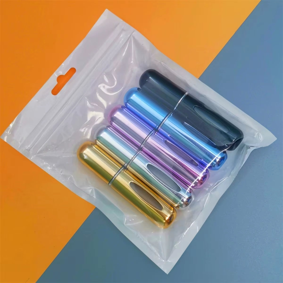1/5Pcs Travel Perfume Bottle Refillable Portable Mini Atomizer Spray Refill Bottle Women Pocket Dispenser Cologne Sprayer 5Ml