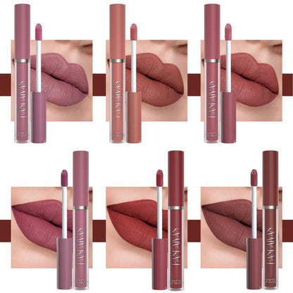 Matte Liquid Lipstick Set — Fluweelmat, intens & langdurig