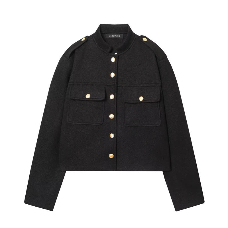 Women's Fashionable Casual Single Breasted Jacket