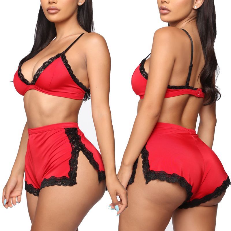 Dames sexy slaapmode lingerie kanten bh