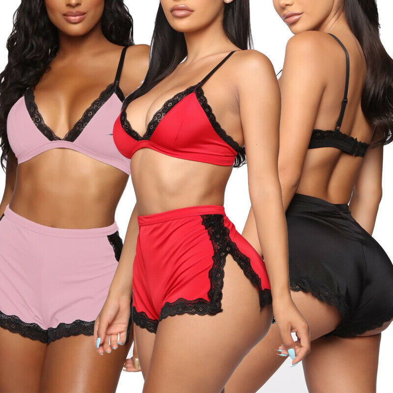 Dames sexy slaapmode lingerie kanten bh