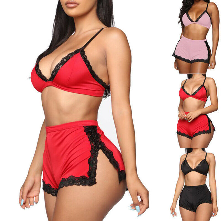 Dames sexy slaapmode lingerie kanten bh