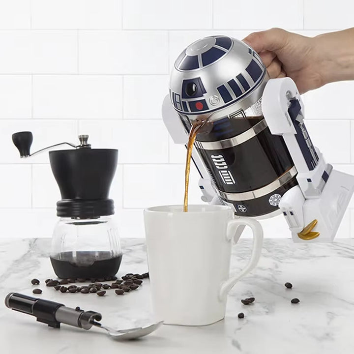 Moka hand coffee maker (robot)