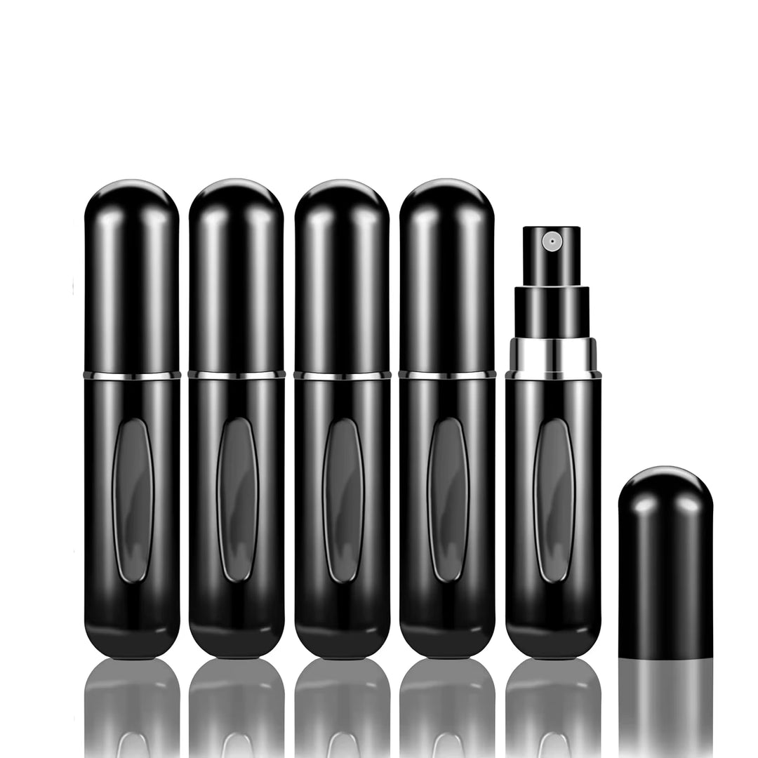 1/5Pcs Travel Perfume Bottle Refillable Portable Mini Atomizer Spray Refill Bottle Women Pocket Dispenser Cologne Sprayer 5Ml