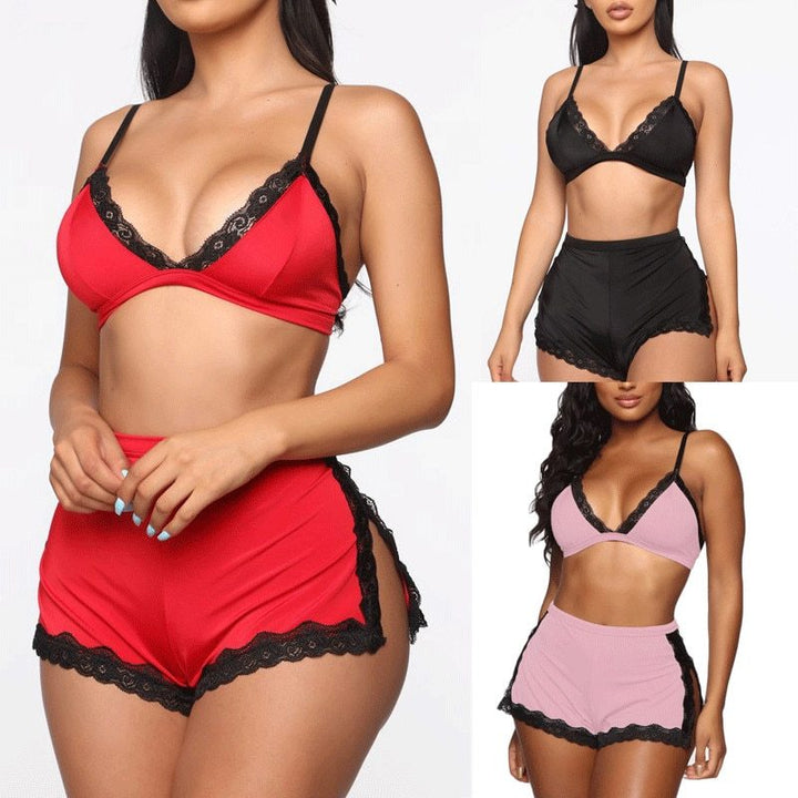 Dames sexy slaapmode lingerie kanten bh