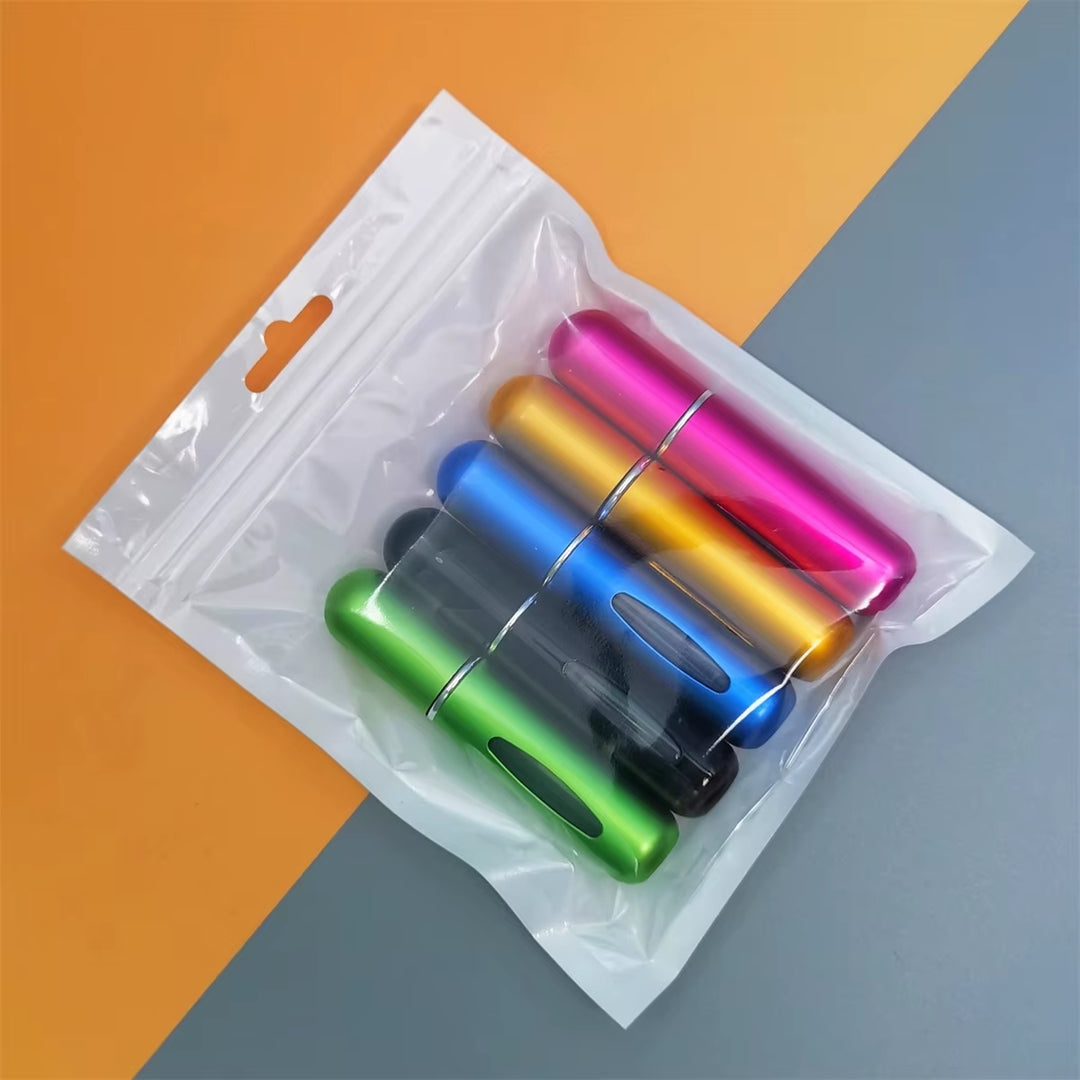 1/5Pcs Travel Perfume Bottle Refillable Portable Mini Atomizer Spray Refill Bottle Women Pocket Dispenser Cologne Sprayer 5Ml