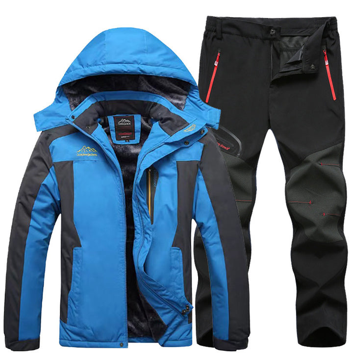 Outdoor Windproof And Frost-proof Men's Windproof Jacket Set