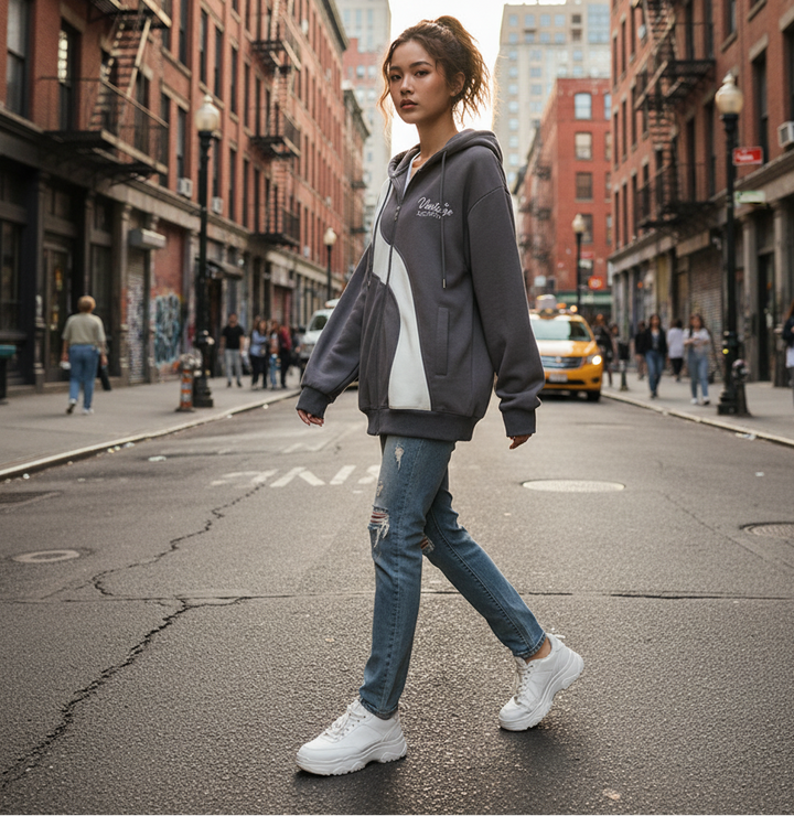 Unisex hoodie sweater voor herfst en winter