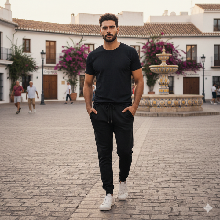 Heren Joggingbroek Casual Sport Jogger blauw