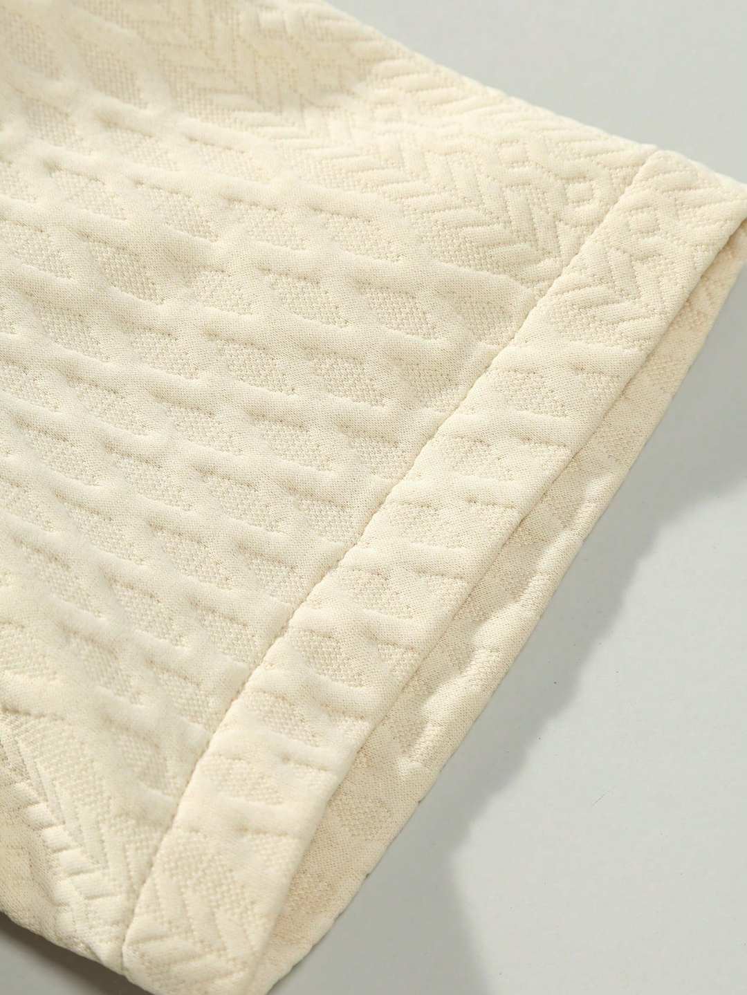 Jacquard Set (Roze) – Short Sleeve Shirt + Shorts