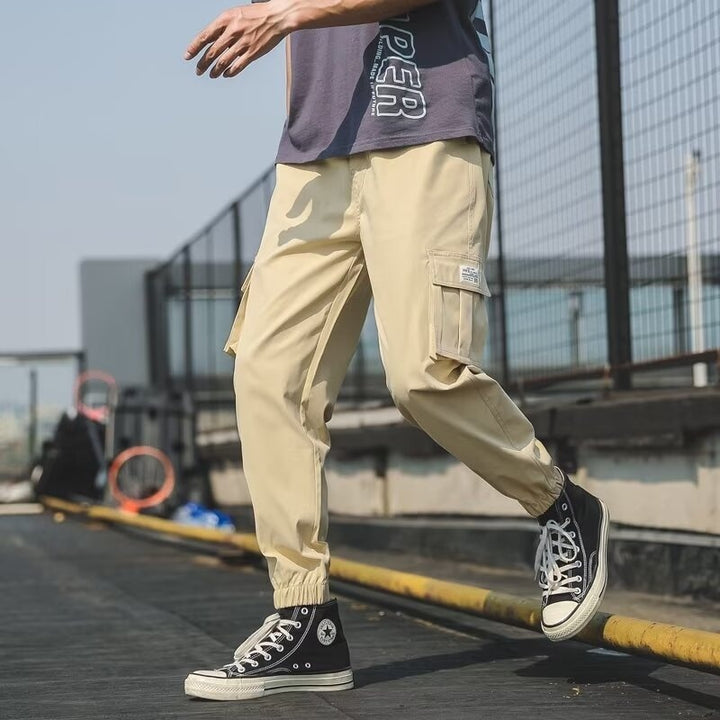 Multi-Pocket Harem Trousers - Premium Streetwear Broek