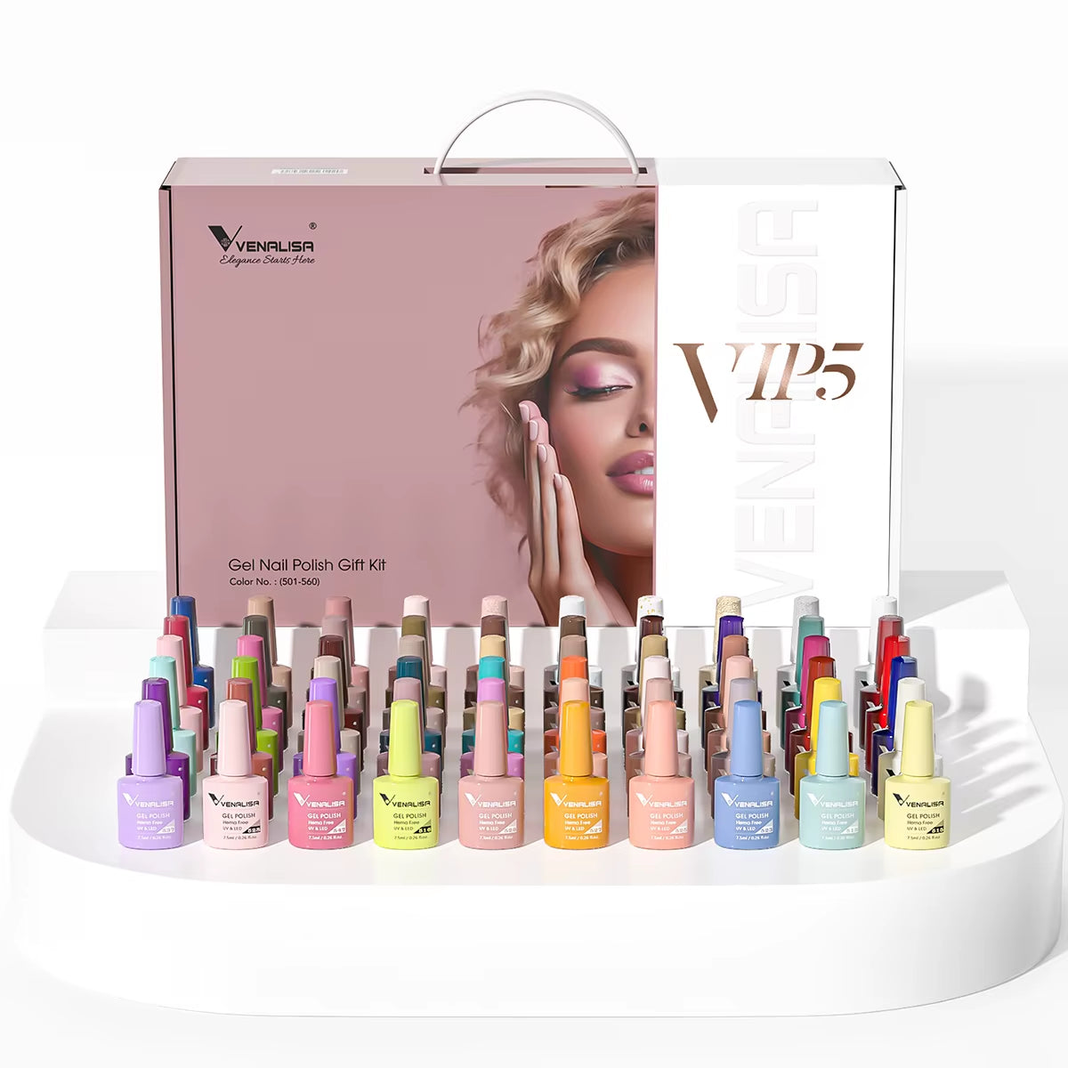VIP5  Nail Gel Polish Kit HEMA FREE Jelly Pink Nude Color Sparkle Gel Varnish Self Leveling Gel Nail Varnish Whole Set