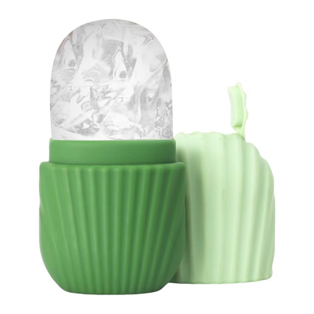 Ice Face Roller Skin Ice Cube Mold Anti-Slip Tray Shrink Pores Ice Maker for Eye Puffiness Face Tightening
