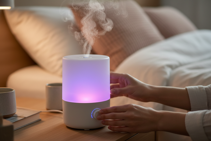 Close-up LED Humidifier