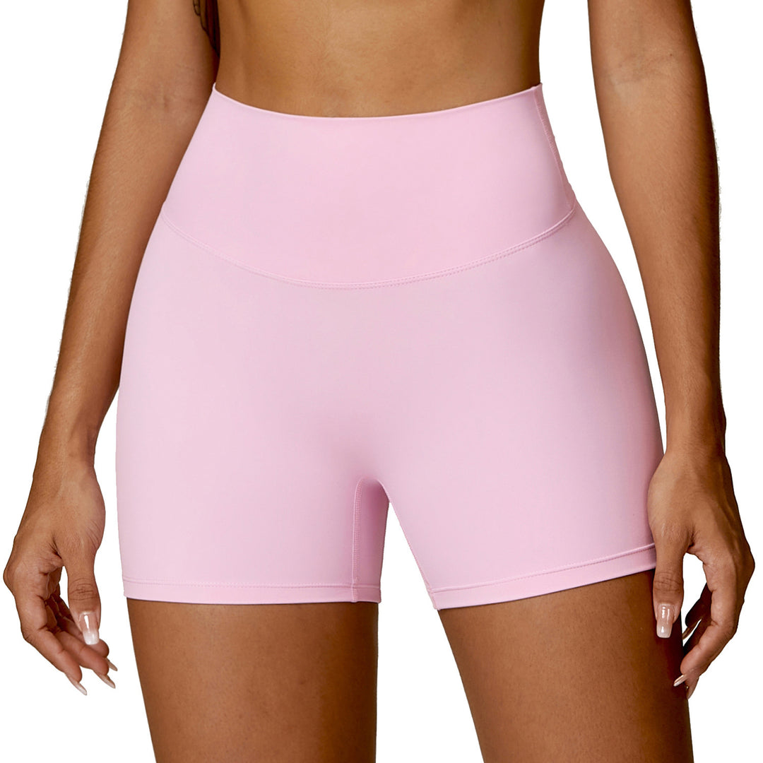 Yogashorts met hoge taille met buik correctie