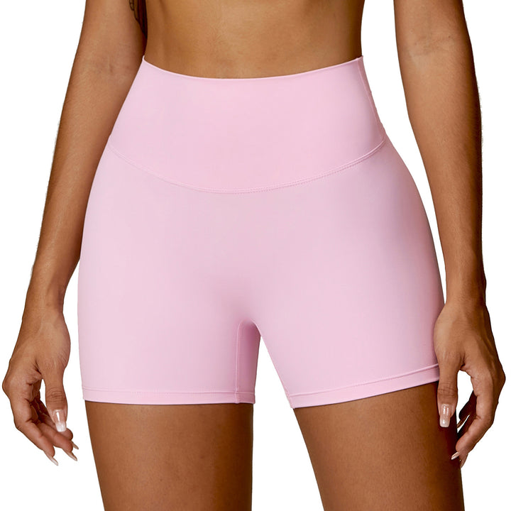 Yogashorts met hoge taille met buik correctie