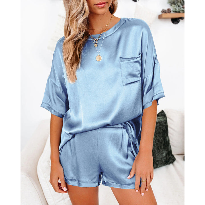 Korte mouwen pyjamaset dames slaap wear