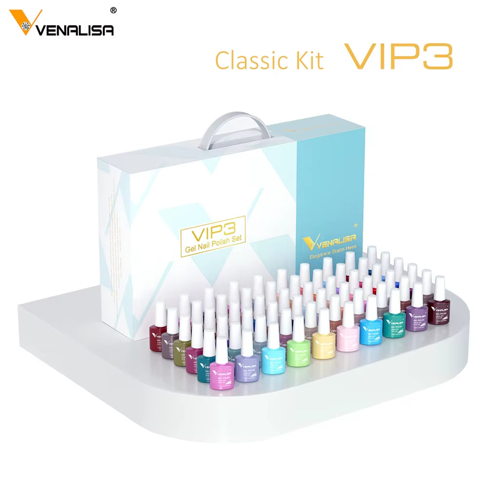 VIP5  Nail Gel Polish Kit HEMA FREE Jelly Pink Nude Color Sparkle Gel Varnish Self Leveling Gel Nail Varnish Whole Set