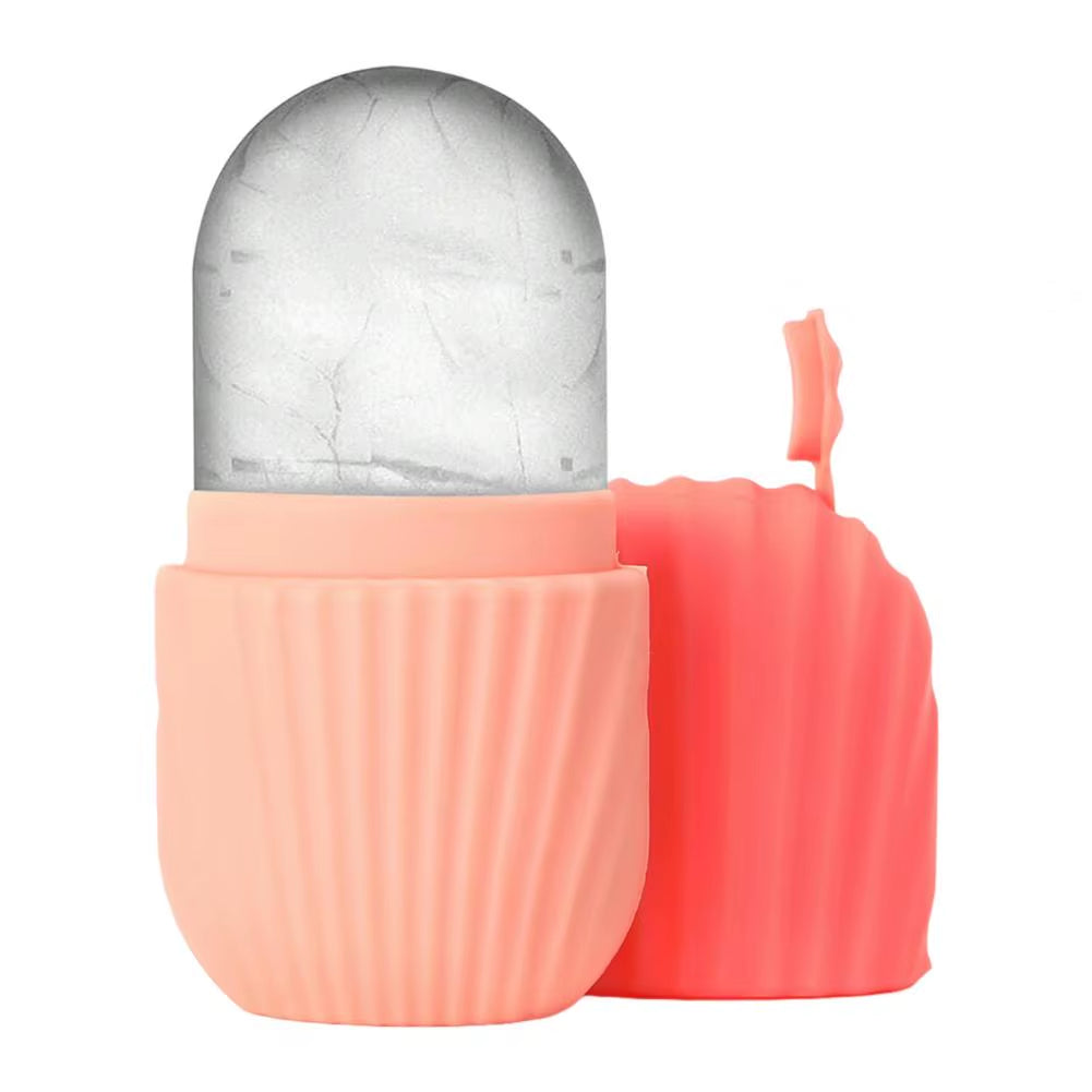 Ice Face Roller Skin Ice Cube Mold Anti-Slip Tray Shrink Pores Ice Maker for Eye Puffiness Face Tightening