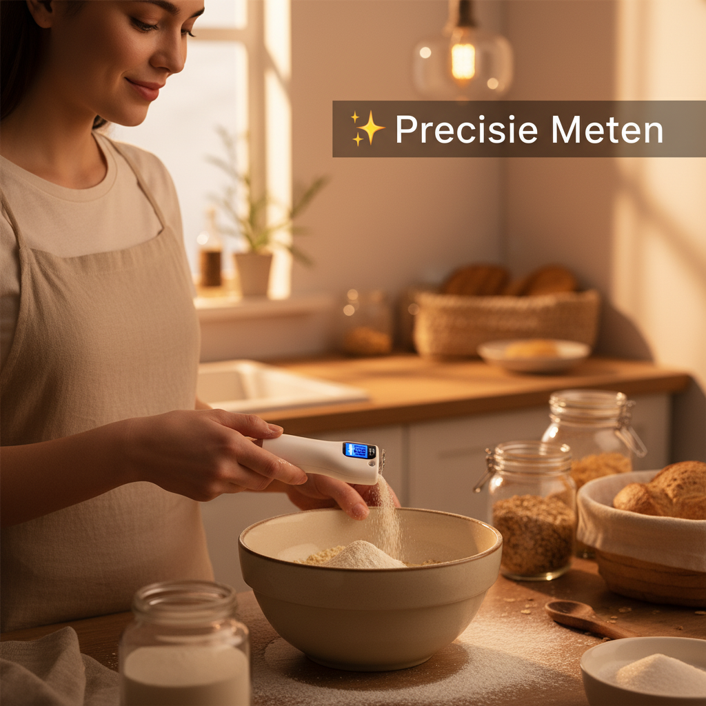 Digitale Lepelweegschaal - Precisie Keukenweegschaal met LED Display