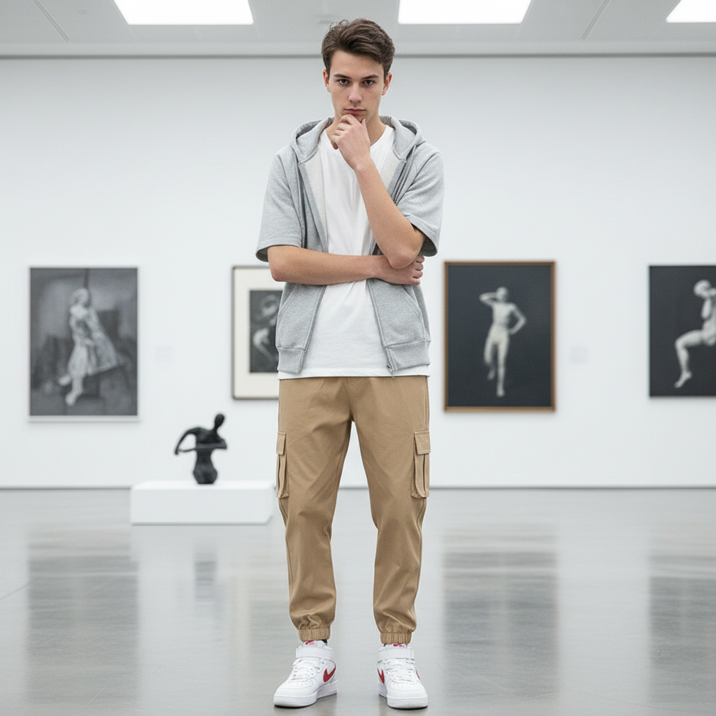 Multi-Pocket Harem Trousers - Premium Streetwear Broek