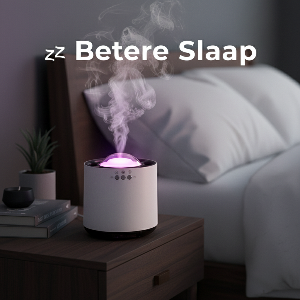 LED Lamp Luchtbevochtiger met Spraakbesturing - 800ml