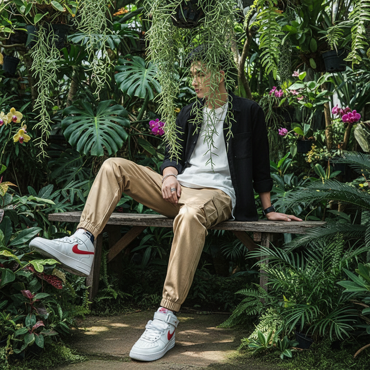 Multi-Pocket Harem Trousers - Premium Streetwear Broek