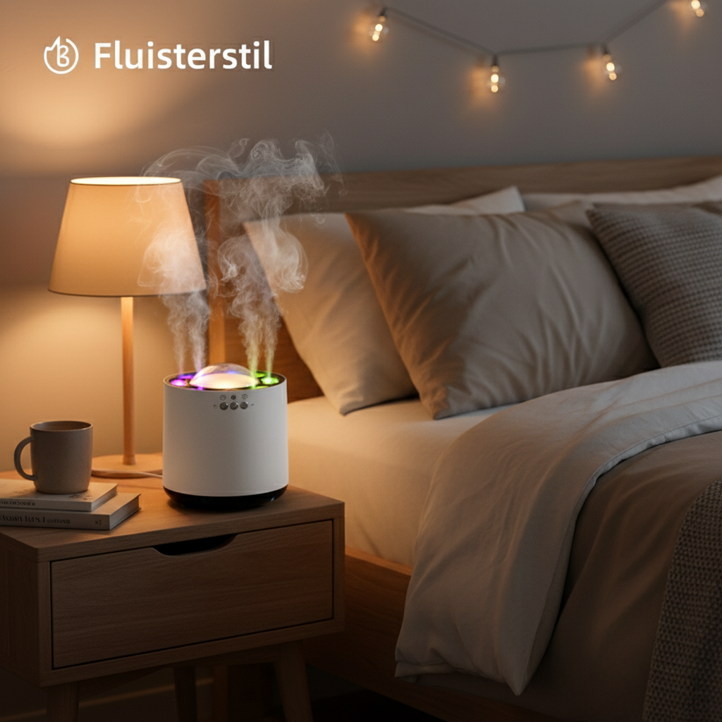 LED Lamp Luchtbevochtiger met Spraakbesturing - 800ml