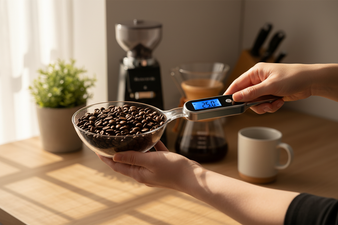 Digitale Lepelweegschaal - Precisie Keukenweegschaal met LED Display