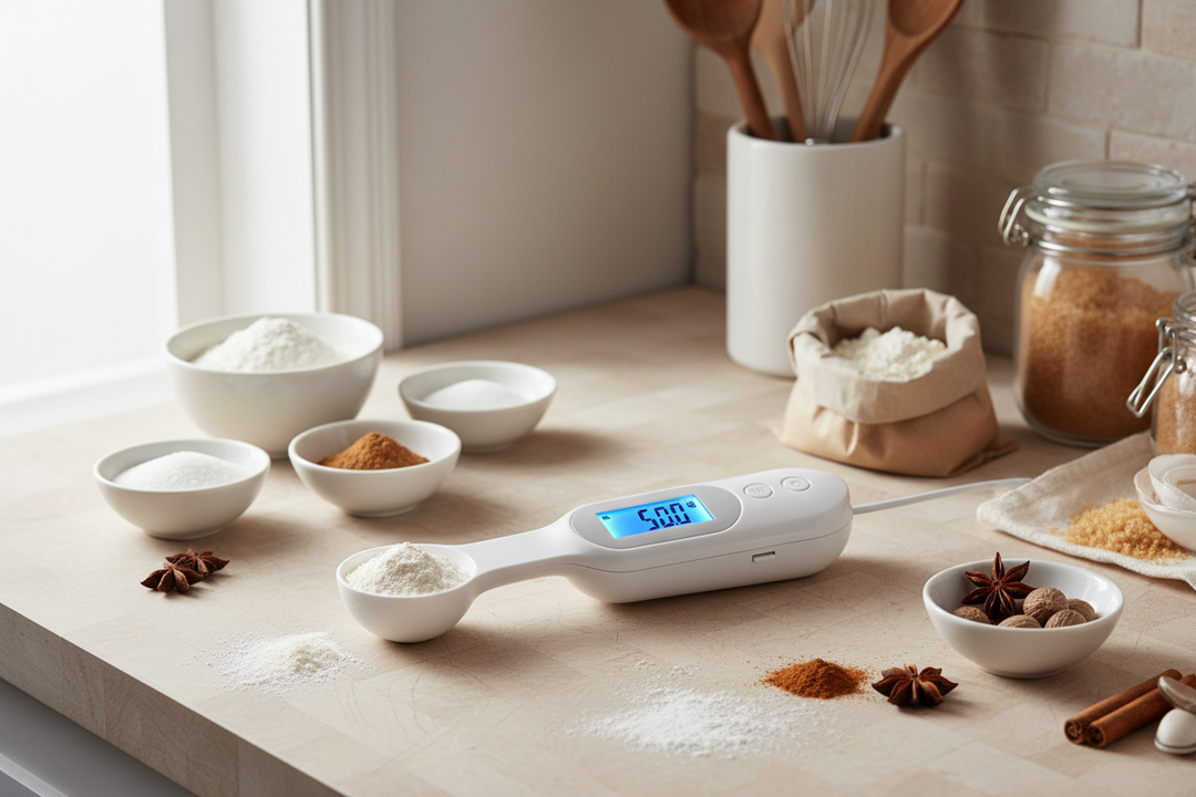 Digitale Lepelweegschaal - Precisie Keukenweegschaal met LED Display